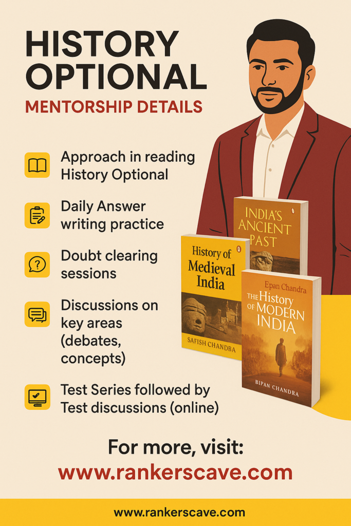 History Mentorship History Optional Mentorship